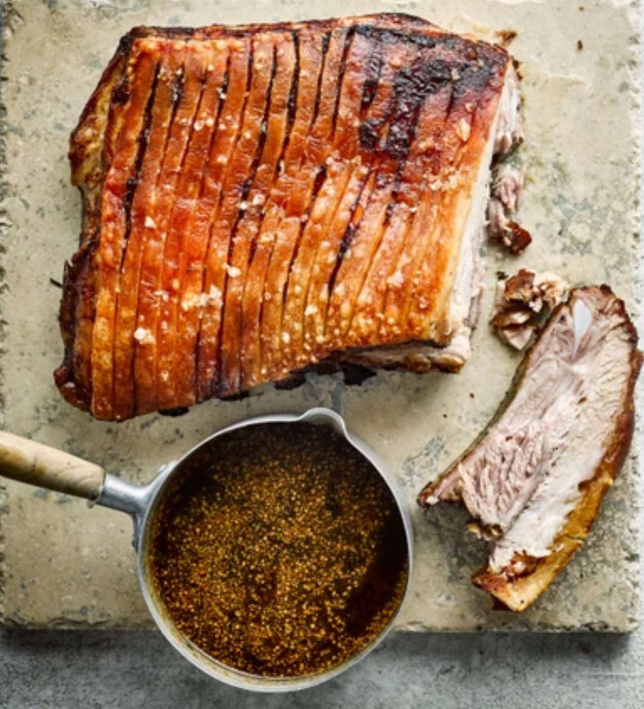 Belly pork on the bone Junes Farm